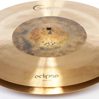 Dream Cymbals 15" Eclipse Series Hi-Hat Cymbals (Pair) 2020 - Present - Lathed/Unlathed image 1
