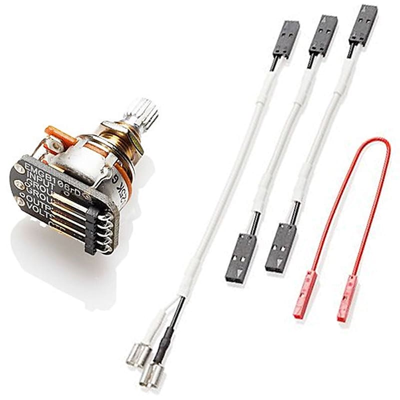 EMG 25K VLPF SHORT SHAFT ACTIVE TONE SPLIT SHAFT GUITAR POT ( Reverb