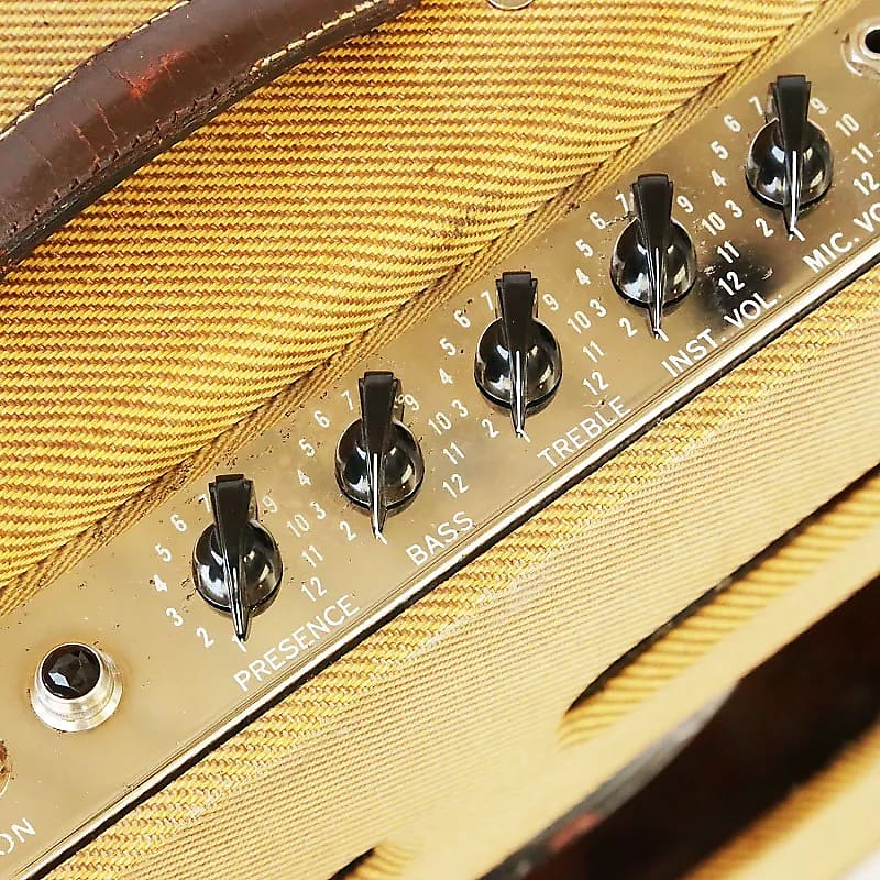 Fender Pro 5E5-A Narrow Panel 18-Watt 1x15" Guitar Combo 1955 - 1960 image 4