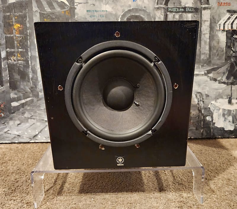 Yamaha Yamaha YST-SW012 subwoofer 90s - Black wood | Reverb