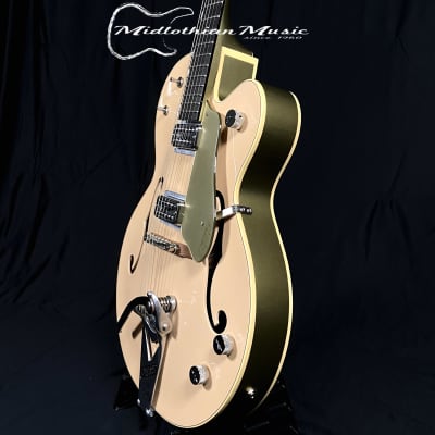 Gretsch G6118T-LTV 125th Anniversary Electric Guitar - Jaguar Tan Finish w/Case image 5