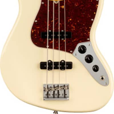 Fender American Professional II Jazz Bass. Maple Fingerboard, Olympic White image 2