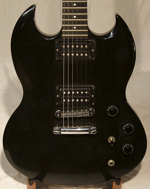1986 Gibson SG Special Black Reverb