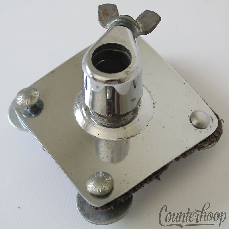 *Ludwig Bass Drum Mount Double Tom Drum Post Receiver Reverb