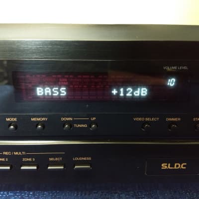 Denon DRA-395 stereo receiver with phono shops