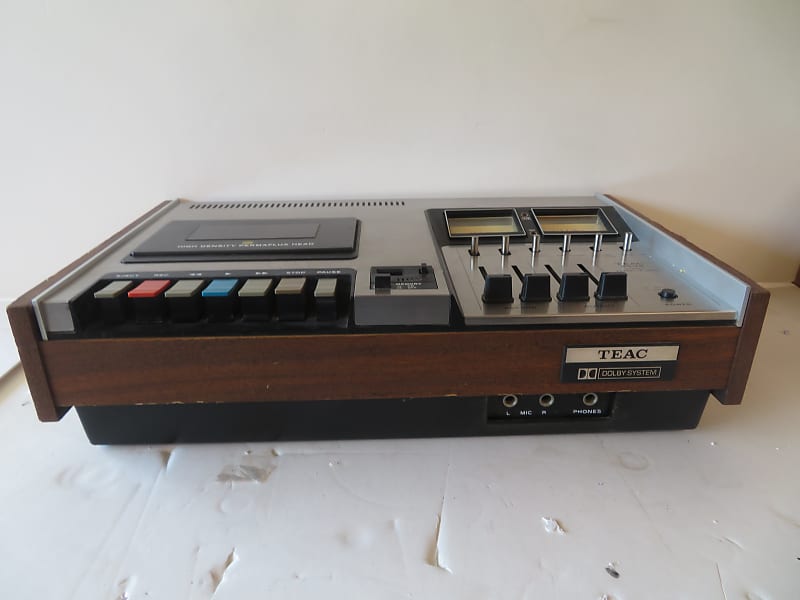 TEAC Model 360S Stereo Cassette Deck mid 1970&#039;s - silver faceplate  			