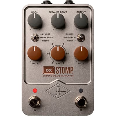 Reverb.com listing, price, conditions, and images for universal-audio-ox-stomp-dynamic-speaker-emulator