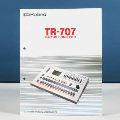 Roland TR-707 Rhythm Composer brochure