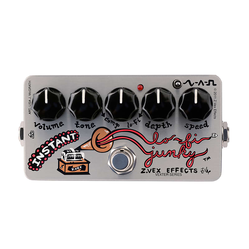 ZVEX Instant Lo-Fi Junky Vexter Series Chorus / Vibrato Effects Pedal