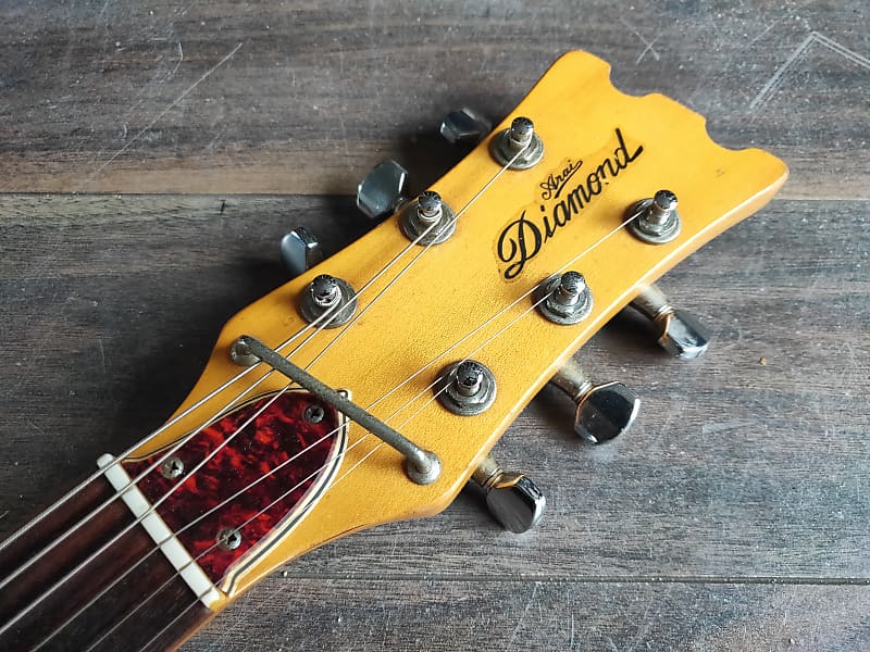 国産 ARIA Mosrite type 1702T japan vintage 1970's Aria Diamond 1702T Mosrite Style Vintage Guitar (Made