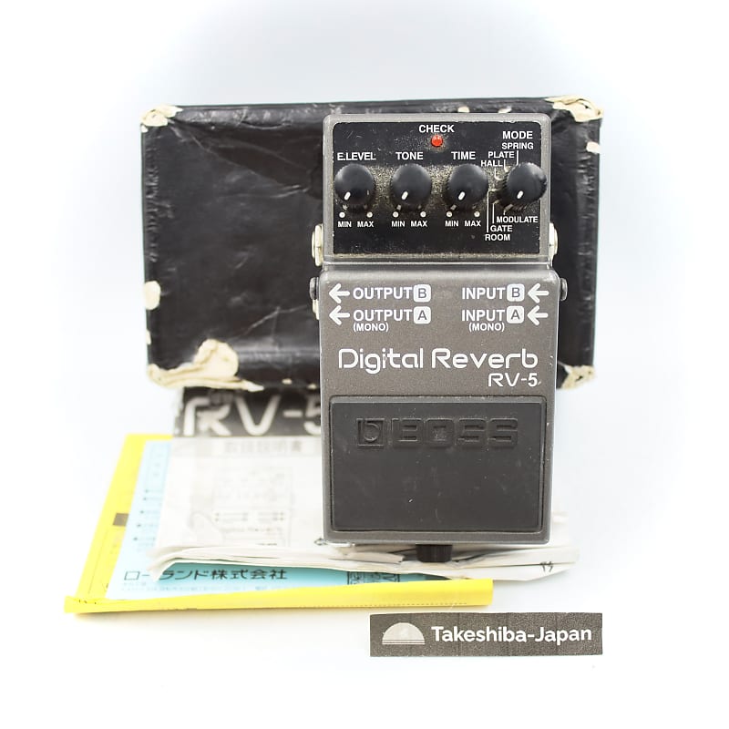 ギター BOSS RV-5 Degital Reberb BOSS - RV-5 | Digital Reverb