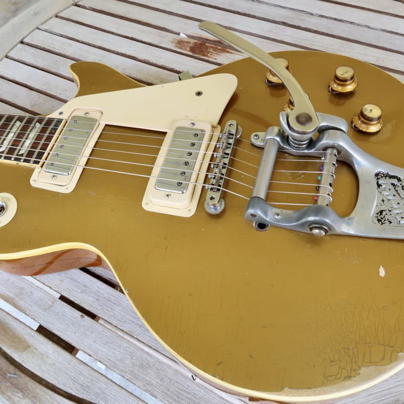 Gibson Les Paul Deluxe 1970 - Gold Top- Husk Body & Neck