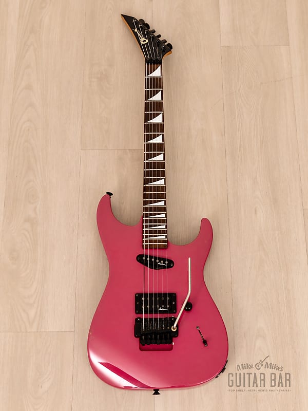 1990 Charvel by Jackson Dinky Custom DK-080-SH Vintage Superstrat Violet w/  Reverse Headstock, Japan