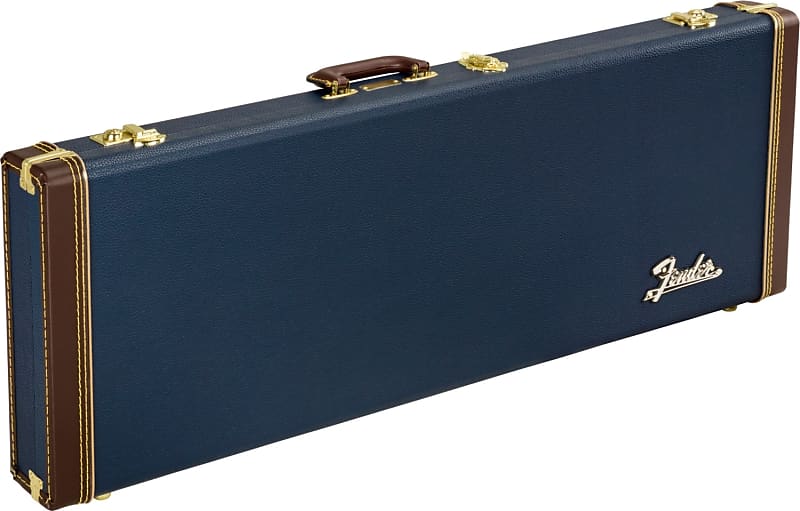 Fender Classic Series Strattele Wood Case Navy Blue Reverb 4019