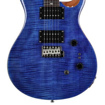 PRS SE Custom 24-08 Electric Guitar Faded Blue w/ Gigbag for sale