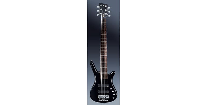 Warwick RockBass Corvette Basic, 6-String - Black Solid High