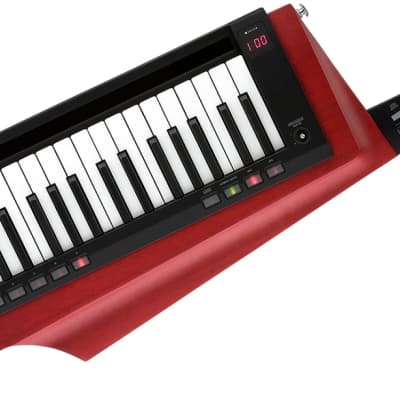 Korg RK-100S 2 Keytar red, with strap and soft case factory refurbished