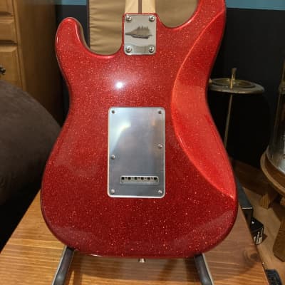 Fender Stratocaster Strat ST P/C Alder Sparkle Red, Fender Custom Shop 69 Pickups image 4