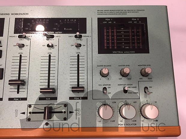 Vestax MW-3000 | DJ Mixer | Rare | NOS | Vintage in mint | Reverb