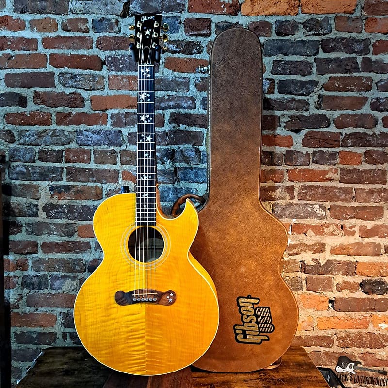 Gibson Starburst Elite Acoustic Guitar w/ OHSC Reverb Australia