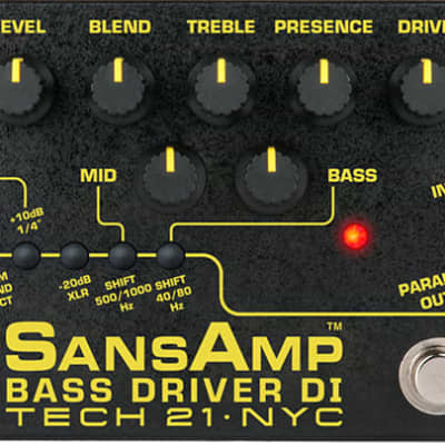 Tech 21 Sansamp Bass Driver D.I. V2