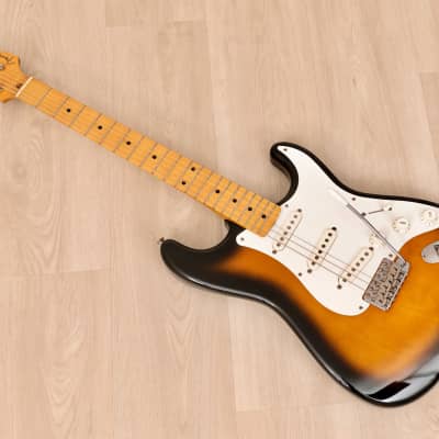 1994 Fender Stratocaster ‘54 Vintage Reissue ST54-53 Sunburst w/ V Neck, Japan MIJ image 11