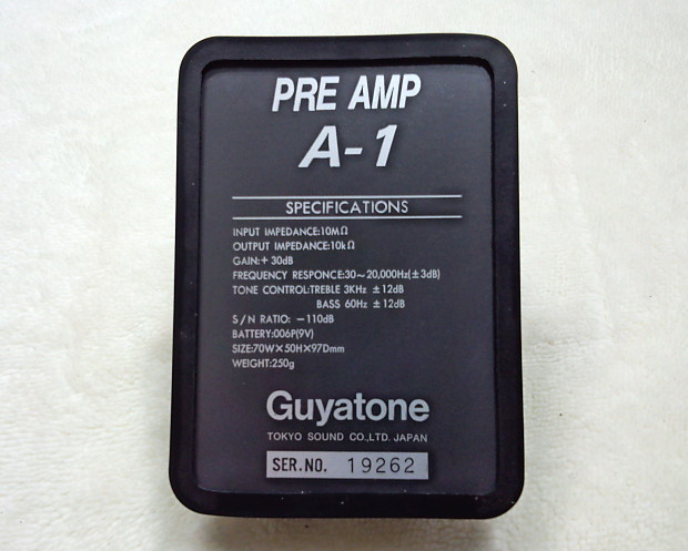 Guyatone A-1 Preamp | Reverb