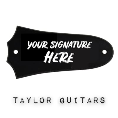 *FREE SHIP* Taylor Guitar Custom Truss Rod Cover image 1