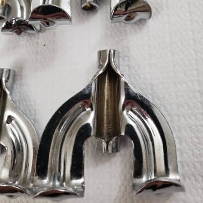 WFL Bass Drum Claws 1950s  10 In Total…Chrome image 8