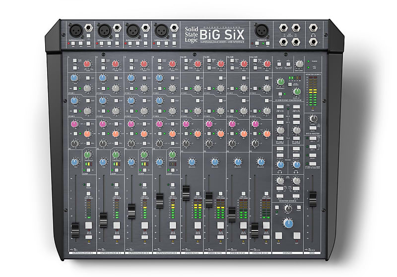 Solid State Logic BIG-SIX 16-Channel Desktop Mixer / Interface image 1