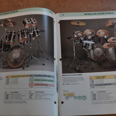 Ludwig Total Percussion vintage catalog booklet brochure. 1984 image 6