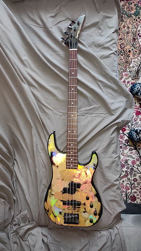 Fernandes PJ-60 Early 90s - Holoflash made in Japan Active bass