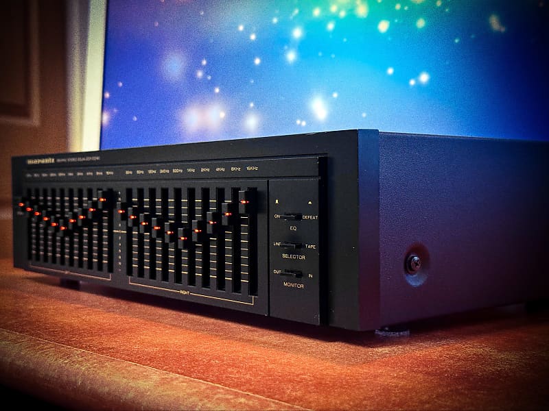 Marantz EQ-140 RARE (1988) Vintage Stereo Equalizer  			