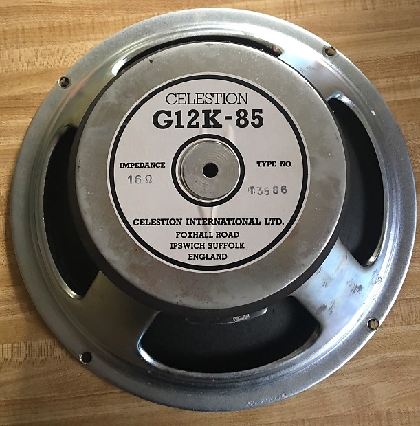 Celestion G12K 85 Speaker 16 ohms Nice England Made