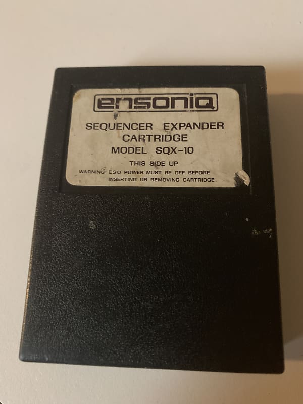 Ensoniq SQX-10 Sequencer Expander Cartridge for the ESQ-1 image 1