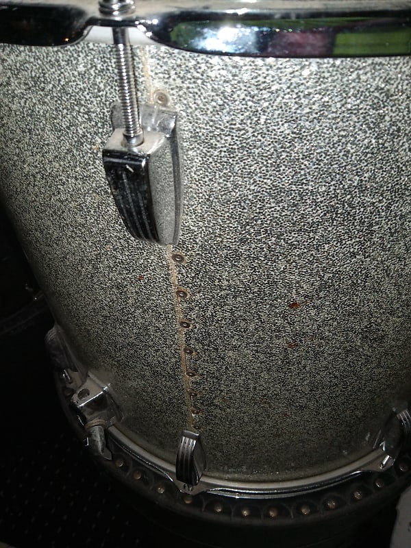 Ludwig silver sparkle floor tom 18x16 Reverb