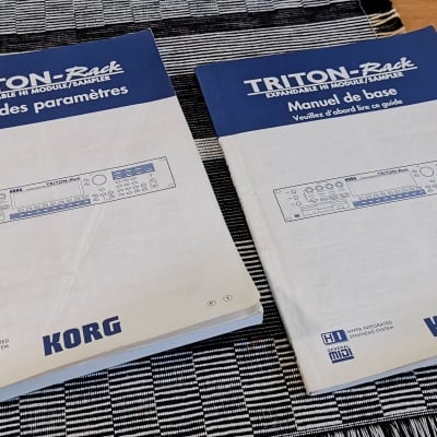 Korg Triton Rack Manuals ESP