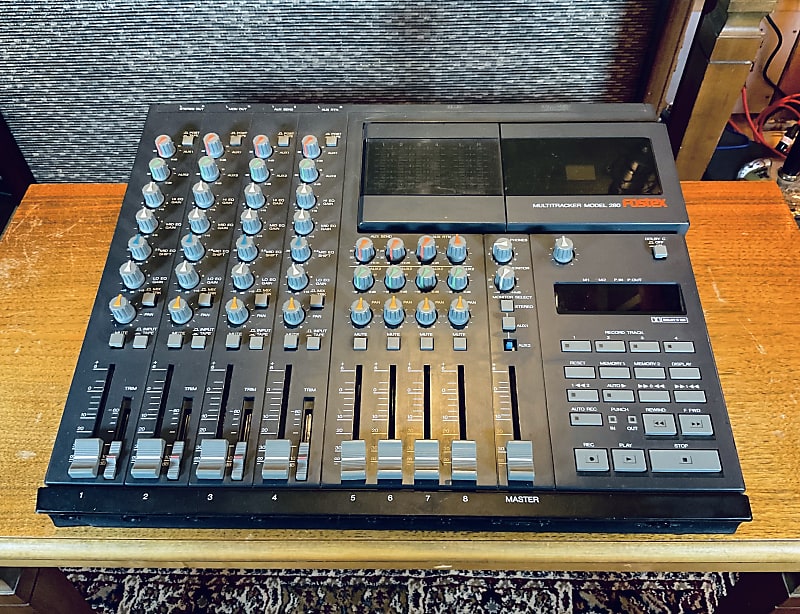 Fostex 280 Multitrack Cassette Recorder Reverb