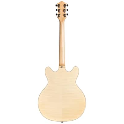 Guild Starfire IV ST Semi-Hollow Body Electric Guitar (Natural) image 4