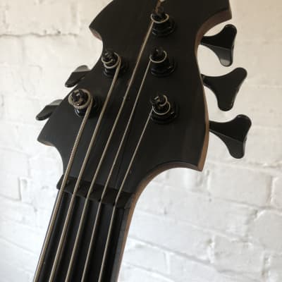 Letts Woden 29” fretless 5 string bass Mahogany/Ebony Handcrafted in the uk 2023 image 6