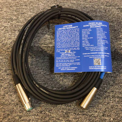Conquest 25' XLR Microphone Cable - Lifetime Warranty! image 2