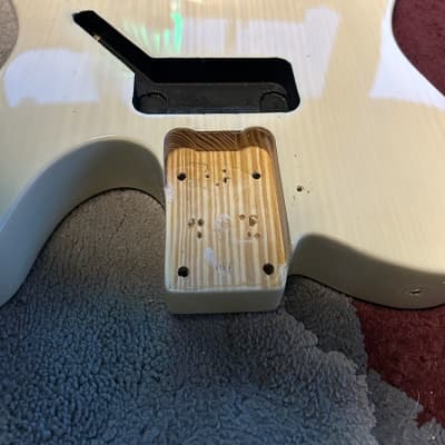 Unknown Telecaster Body 2020s - Olympic White image 2