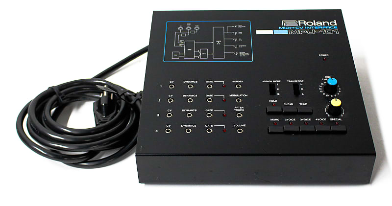 Roland MPU-101 MIDI to CV Interface - Vintage | Reverb
