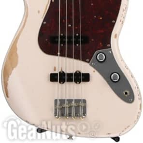 Fender Flea Jazz Bass - Shell Pink  Road Worn image 10