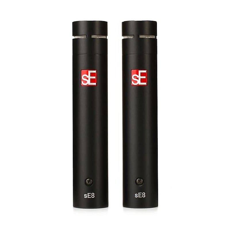 sE Electronics sE8 Small Diaphragm Cardioid Condenser Microphone Matched  Pair