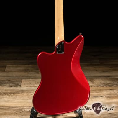 Fano JM6 Oltre Humbucker Maple Fretboard Guitar w/ Gigbag – Candy Apple Red image 7