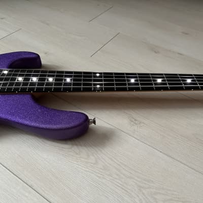 Sadowsky NYC Modern 5-24 LEFTY - Purple Super Sparkle image 3