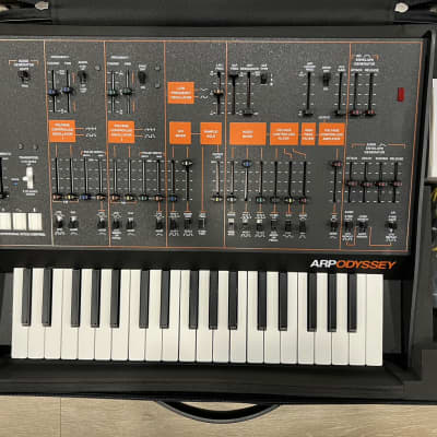 Korg ARP Odyssey (Reissue, Slim-Key 37) 2015 - Black/Orange