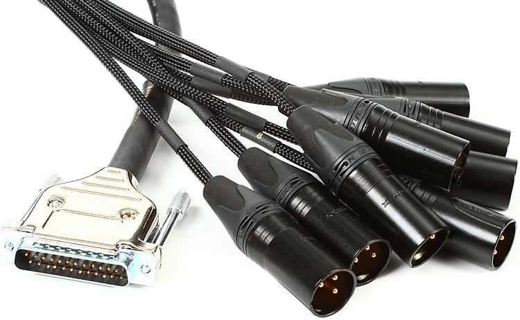 Mogami Gold DB25-XLRM 8-channel Analog Interface Cable - 15' image 1