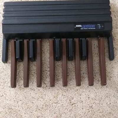 Korg MPK-130 MIDI Foot Pedal Keyboard + Yamaha FB-01 FM Sound Generator Synthesizer Module image 1